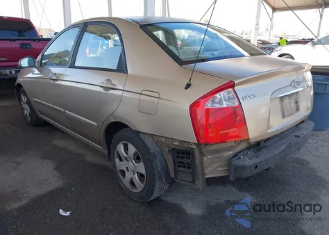 2004 Kia Spectra Ex/Lx from USA, damaged, VIN KNAFE122145041484
